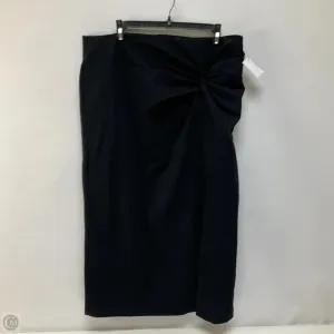 Skirt Maxi By Boden In Black, Size: 14