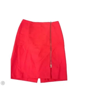 Skirt Midi By Talbots In Orange, Size: 14