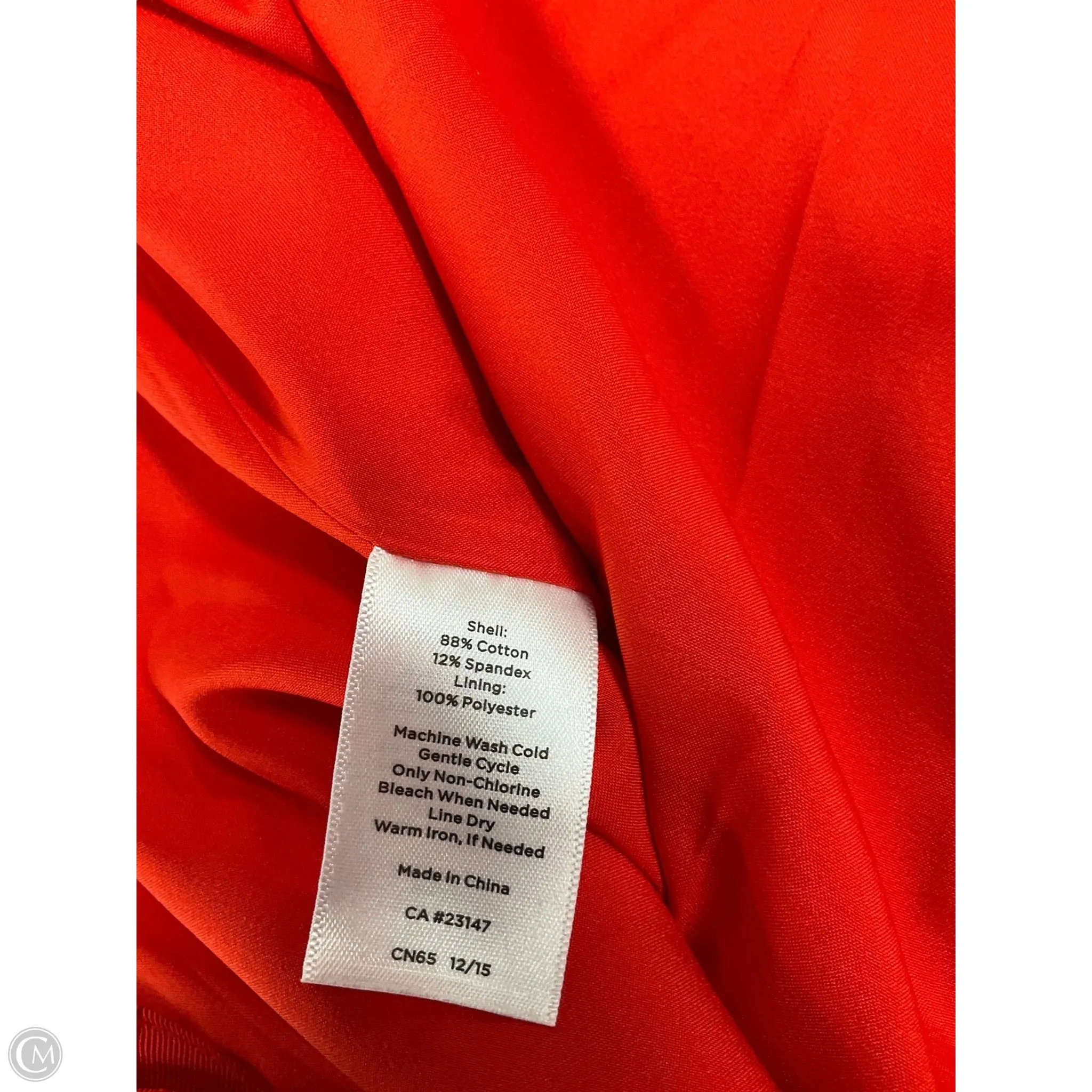 Skirt Midi By Talbots In Orange, Size: 14