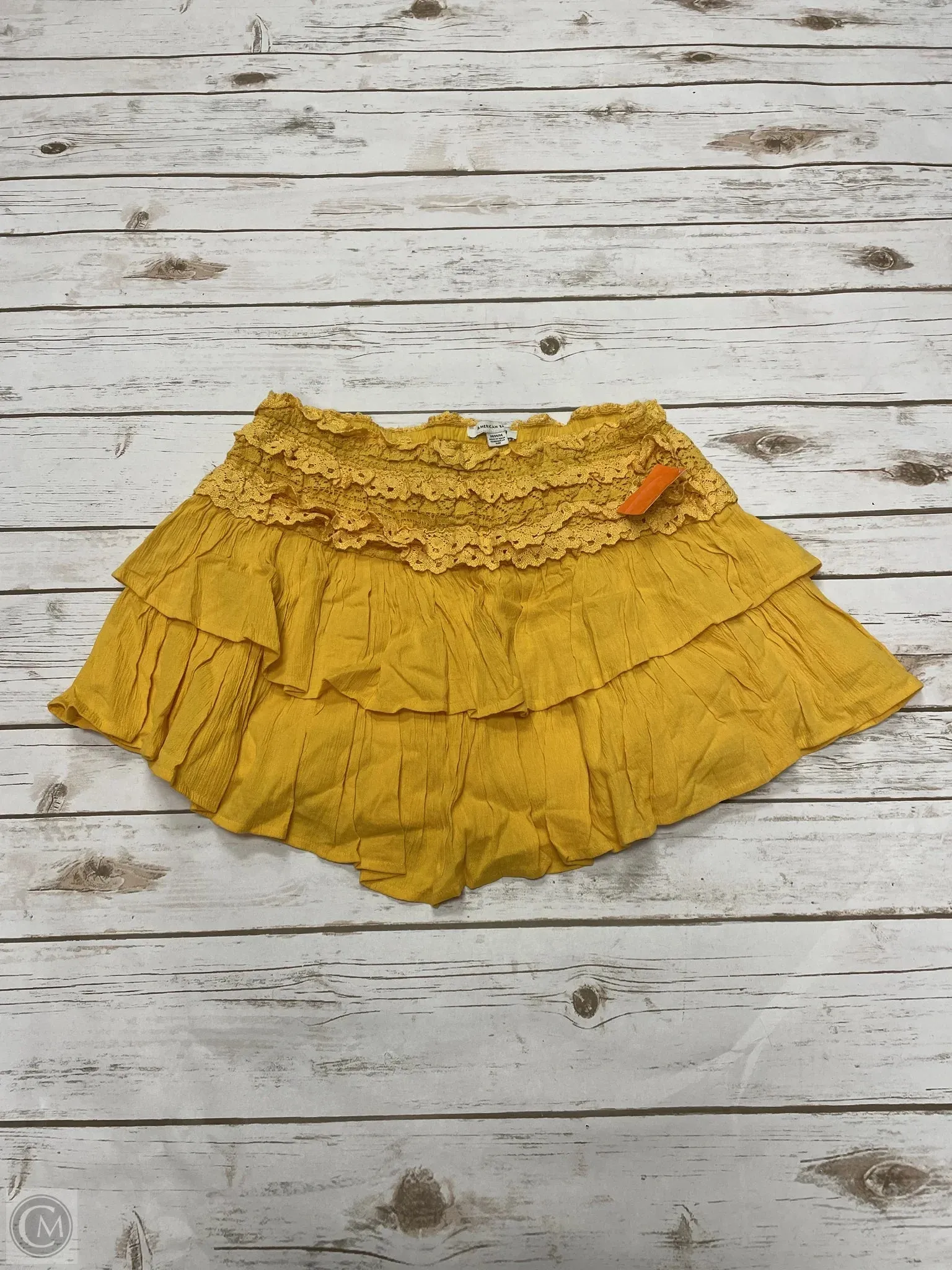 Skirt Set 2pc By American Eagle In Gold, Size: M