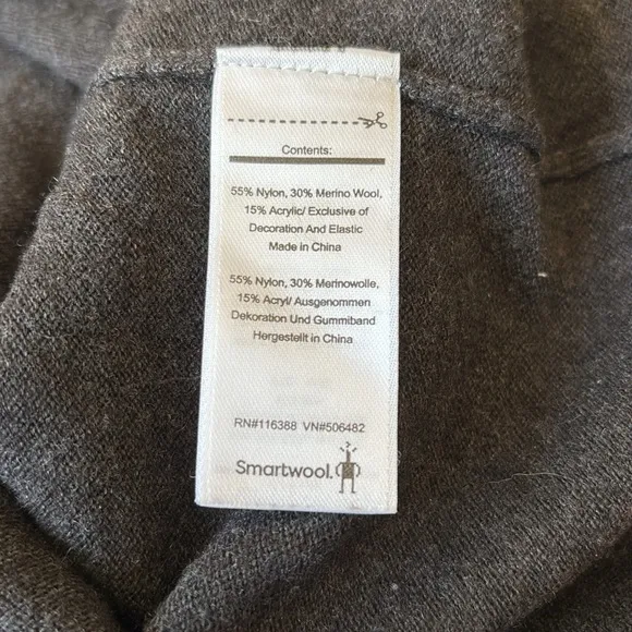 Smartwool Merino Wool Shadow Pine Crewneck Sweater Women’s Medium Grey Outdoors