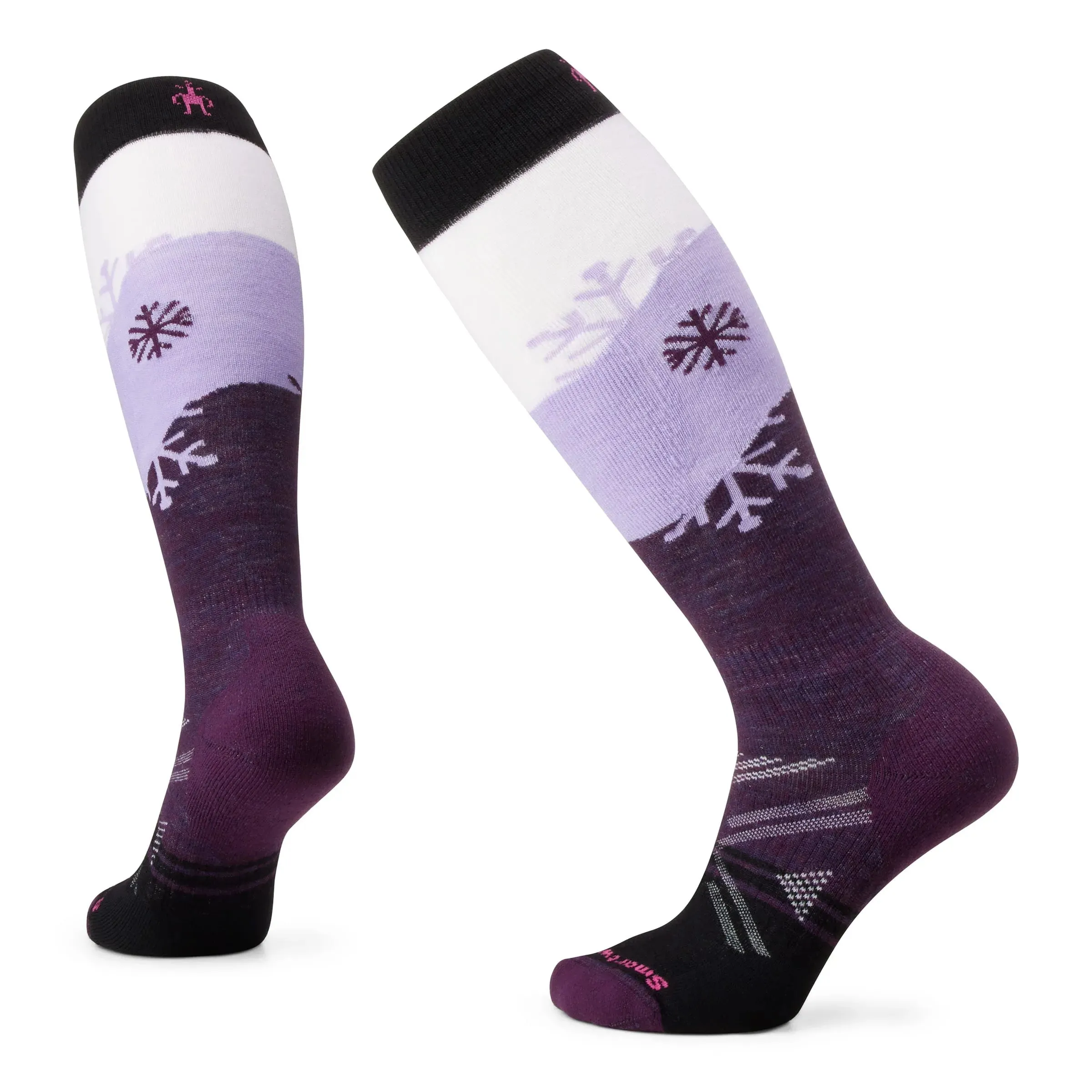 Smartwool Women's Ski Full Cushion Snowpocalypse Pattern Over The Calf Socks 2025