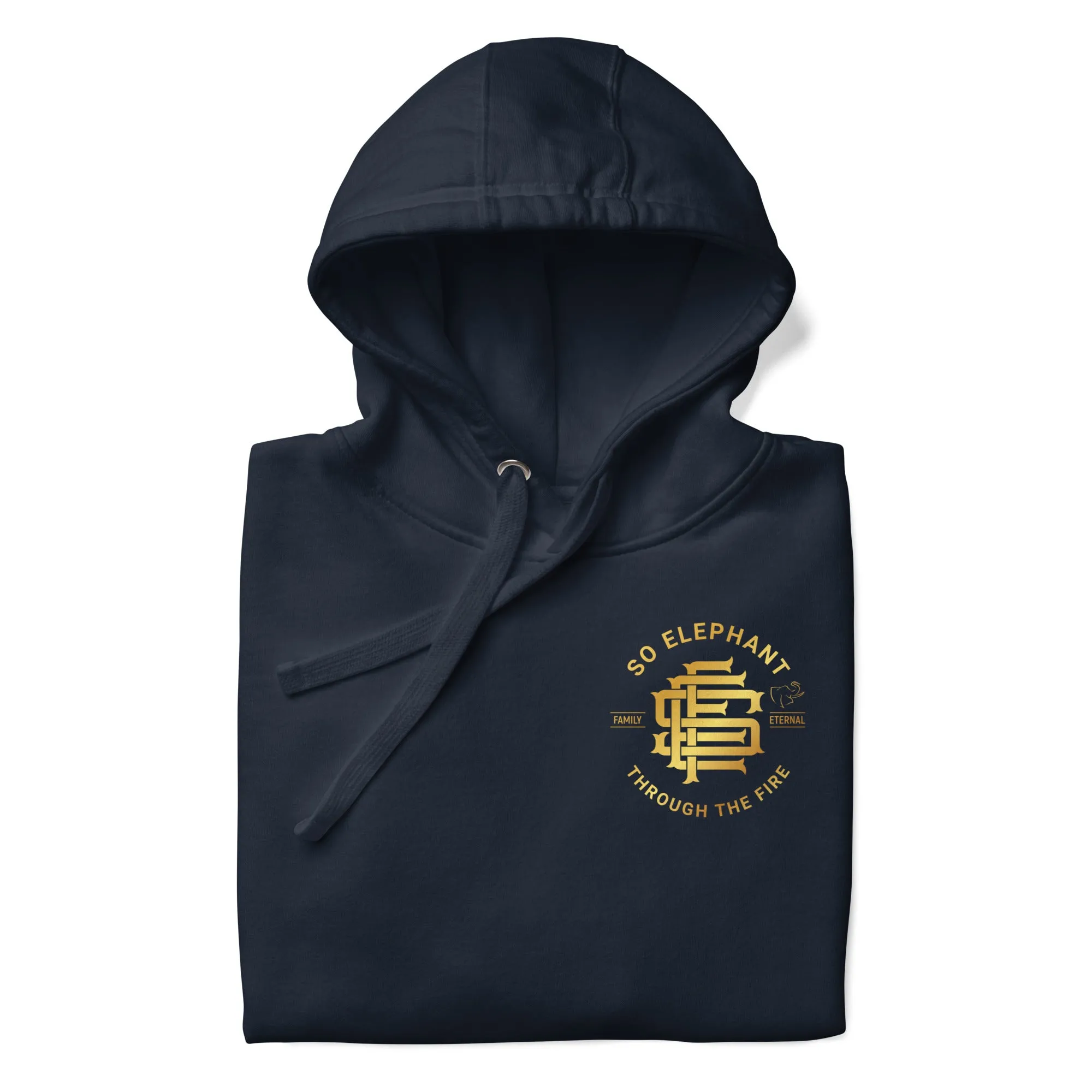 SO ELEPHANT "THROUGH THE FIRE BACK PIECE" WOMEN'S HOODIE