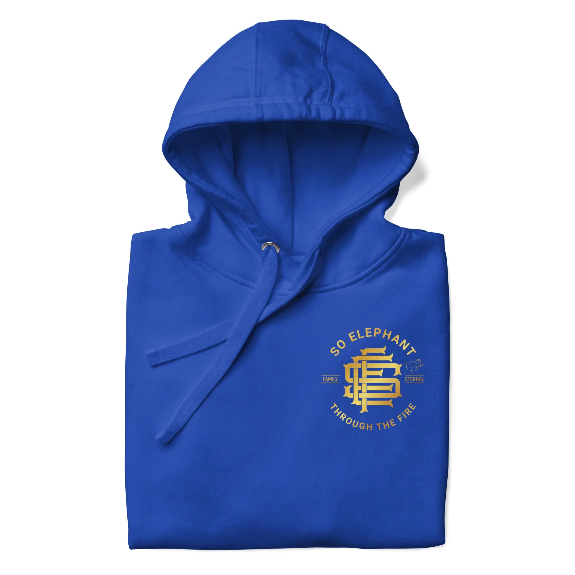 SO ELEPHANT "THROUGH THE FIRE BACK PIECE" WOMEN'S HOODIE