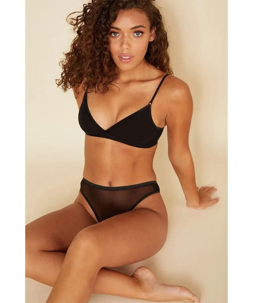 Soire Confidence Bralette Black