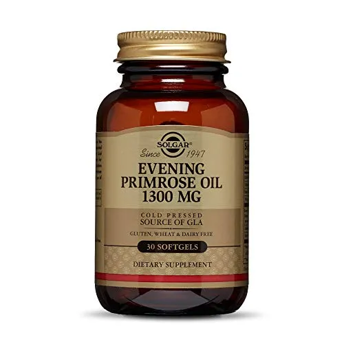 Solgar – Aceite de Primrose de Noche, 1300 mg Softgels – Apoya la Nutrición de la Mujer, E1056, Embalaje estándar., 1