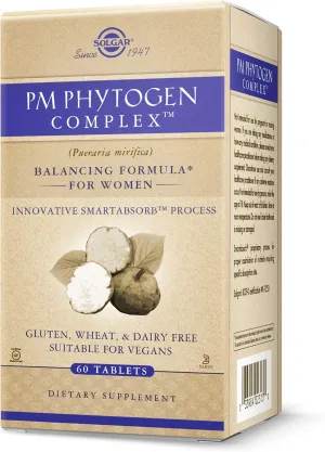 Solgar Platinum Edition, PM PhytoGen Complex, 60 Tablets