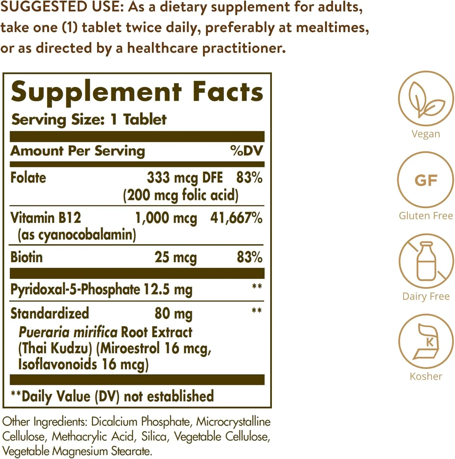 Solgar Platinum Edition, PM PhytoGen Complex, 60 Tablets
