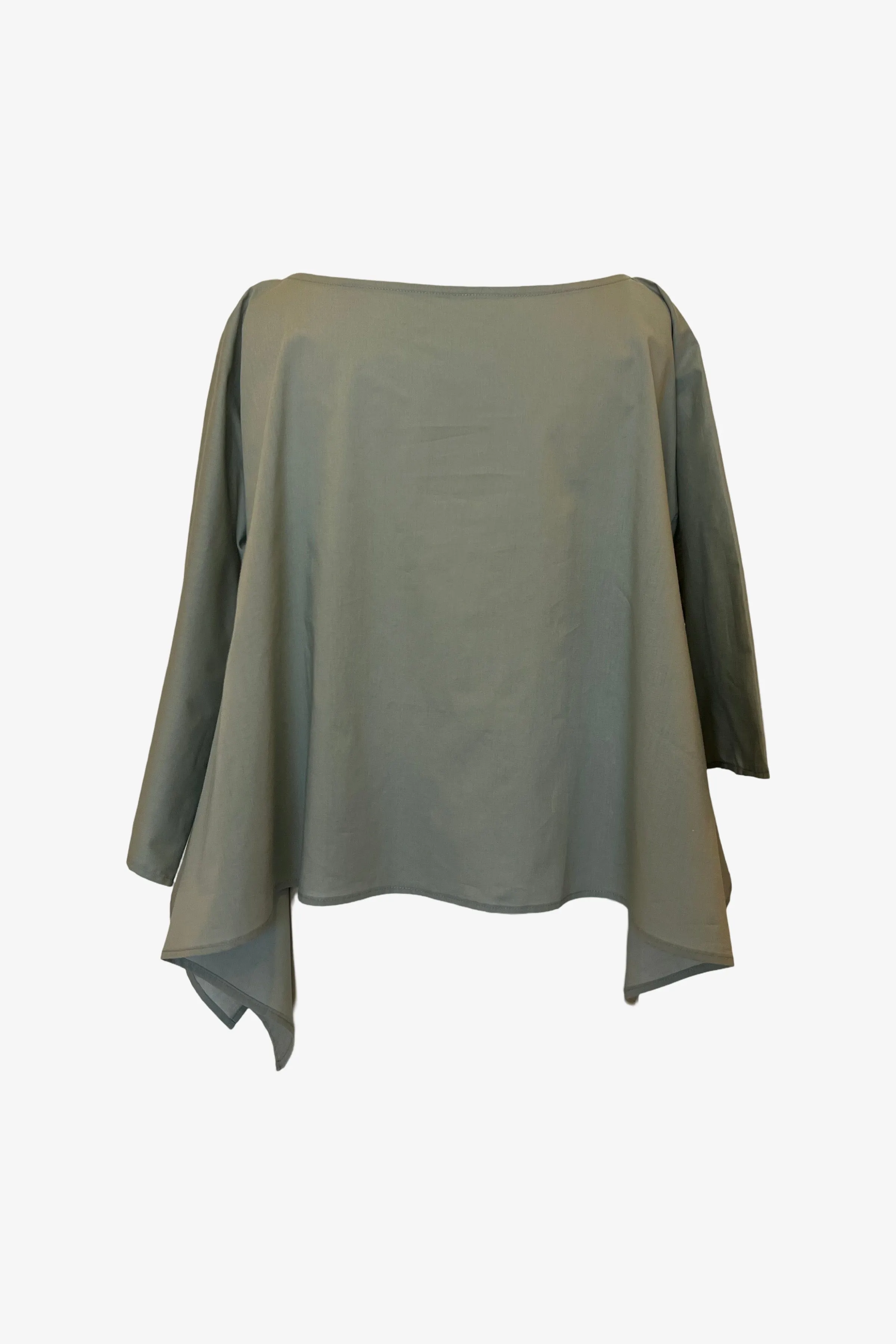 Square Top | Sage Organic Batiste