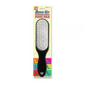 Stainless Steel Razor Cut Super Foot File