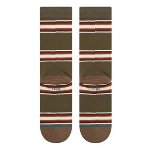 Stance Socks Hilltop Crew Socks - Dark Green