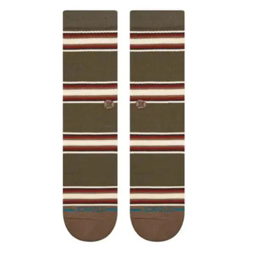 Stance Socks Hilltop Crew Socks - Dark Green