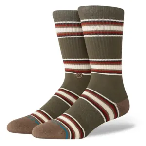 Stance Socks Hilltop Crew Socks - Dark Green
