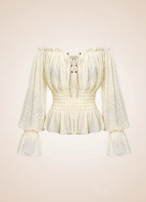 Steampunk Off Shoulder Shirt