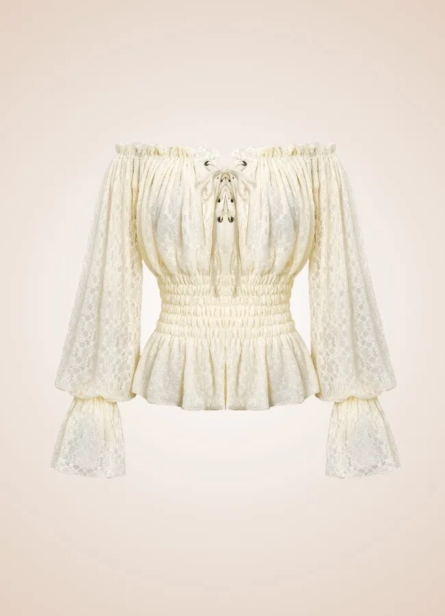 Steampunk Off Shoulder Shirt