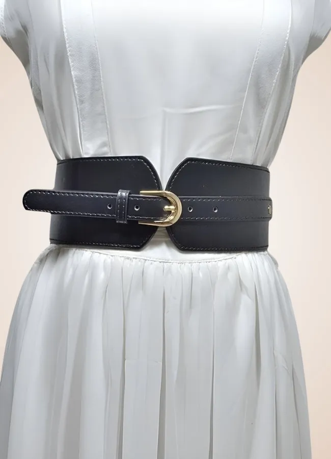 Steampunk Wide Waist Belt