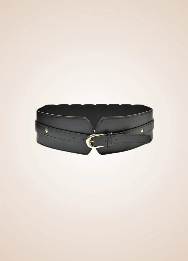 Steampunk Wide Waist Belt