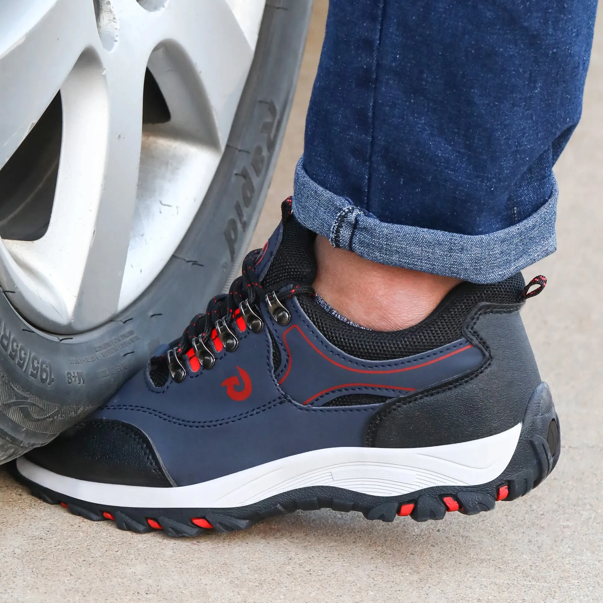 Steel Toe Cap Safety Work Boots for Men – Puncture-Proof & Protective