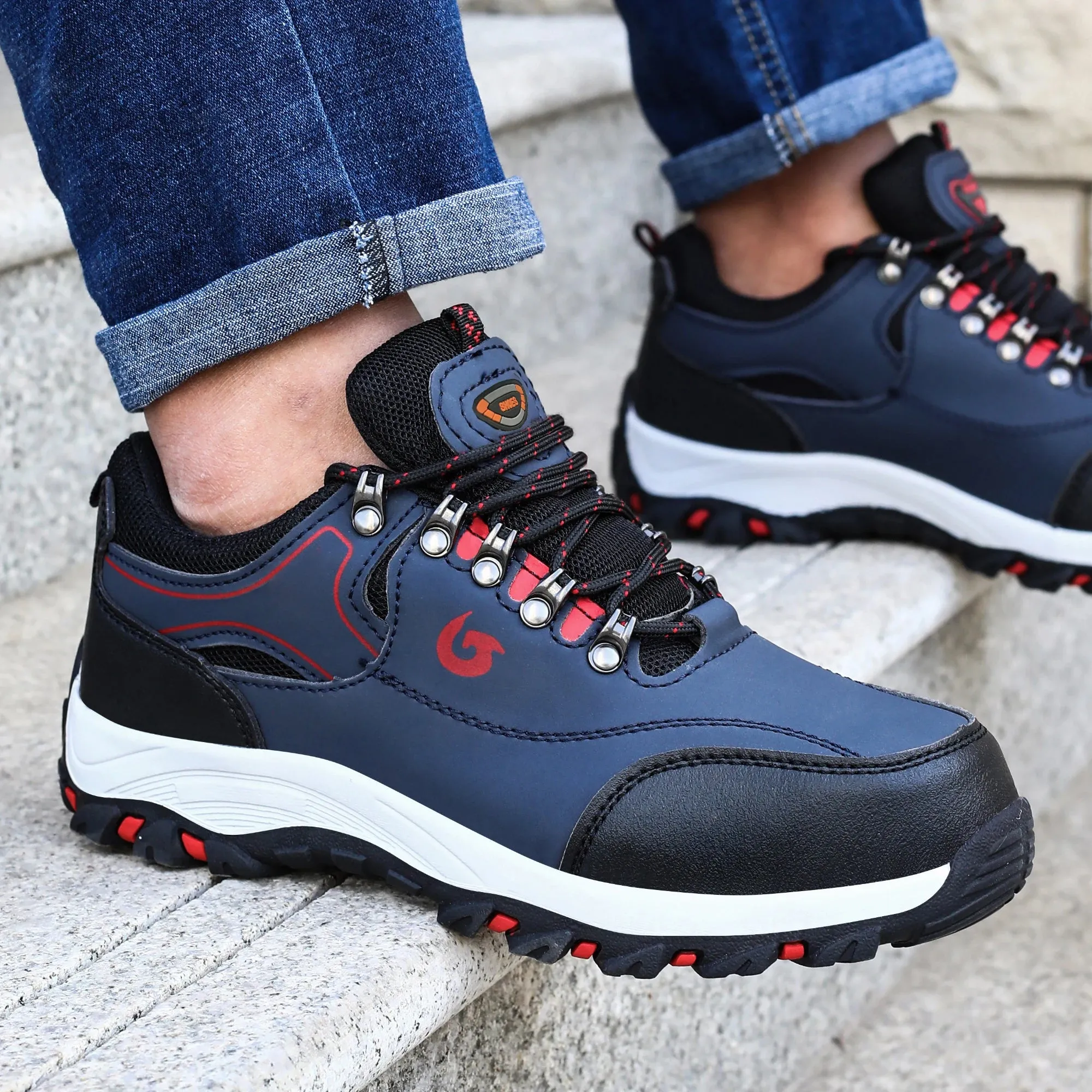 Steel Toe Cap Safety Work Boots for Men – Puncture-Proof & Protective