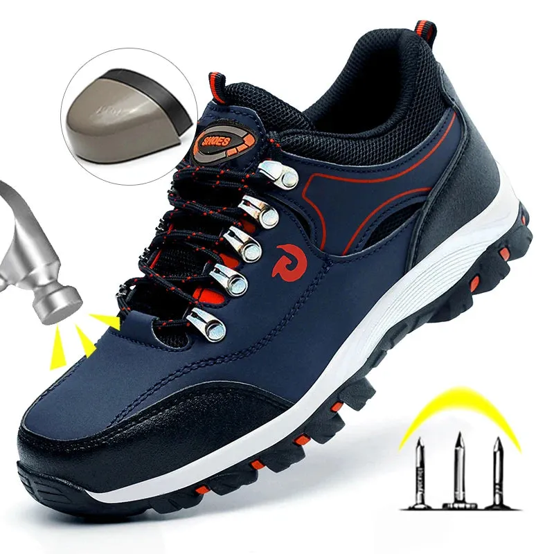 Steel Toe Cap Safety Work Boots for Men – Puncture-Proof & Protective