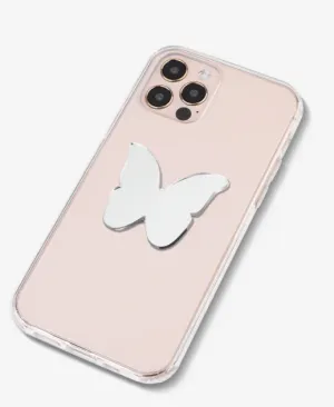 Stick-On Mirror Phone Decal - Butterfly
