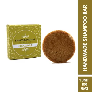 Stonesoup Khaas Shampoo Bar: Heena Amla
