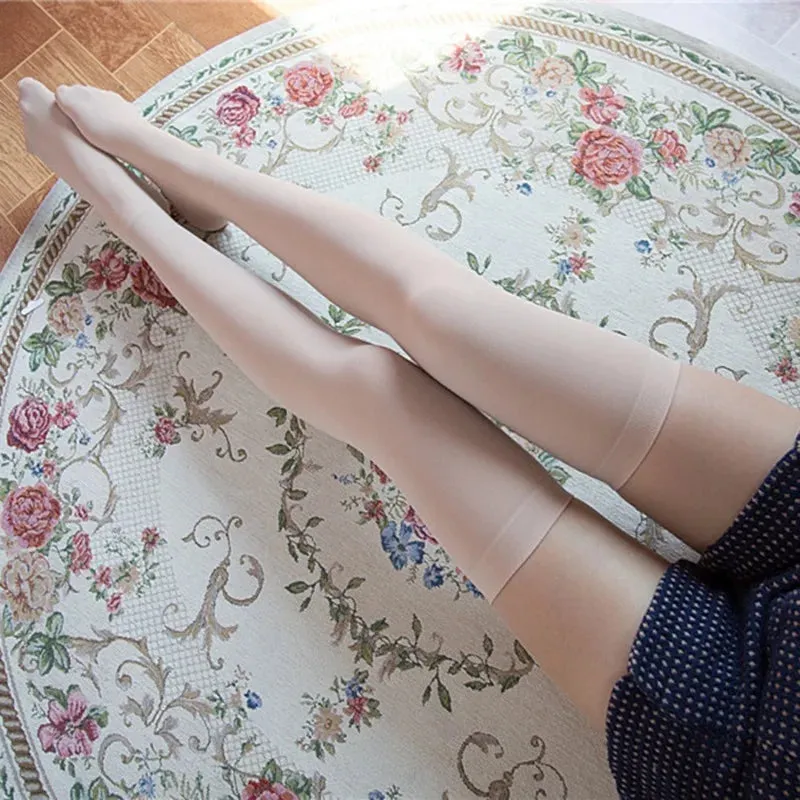 Striped Thigh-High Socks – Over-Knee Stockings & Nylon Leg Warmers