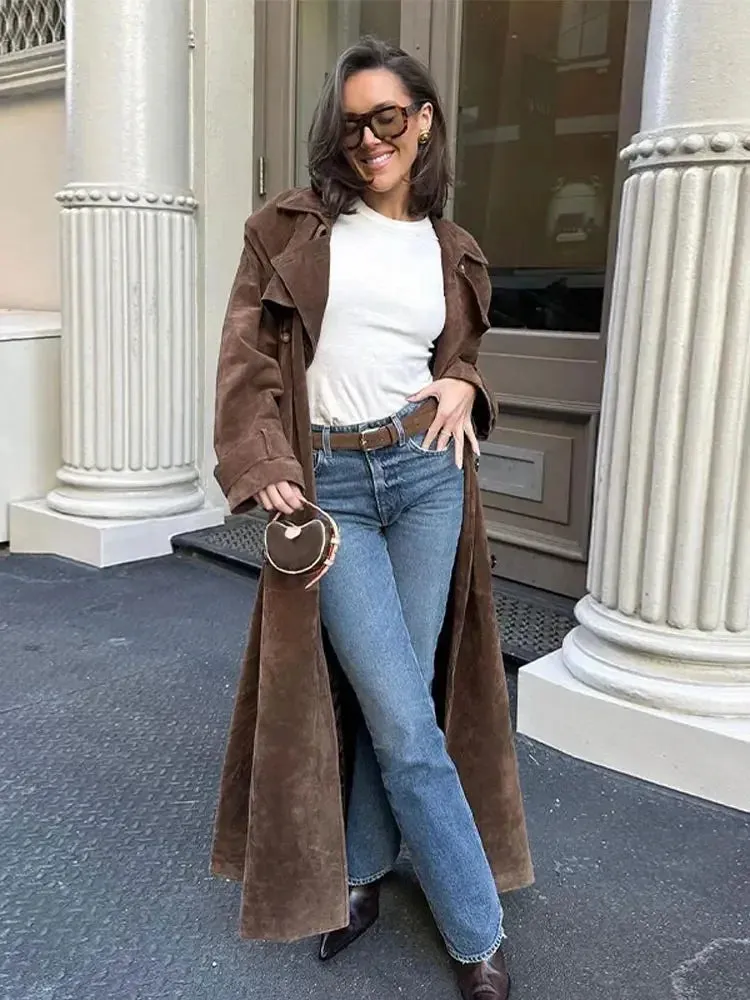 Stylish Urban Women's Trench Coat