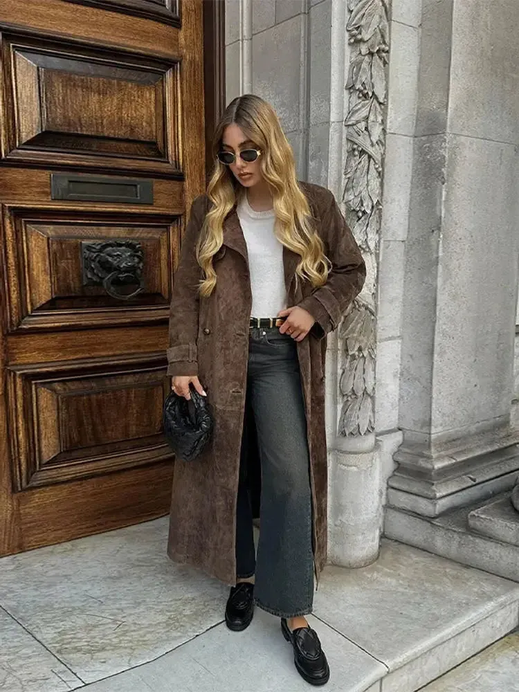 Stylish Urban Women's Trench Coat
