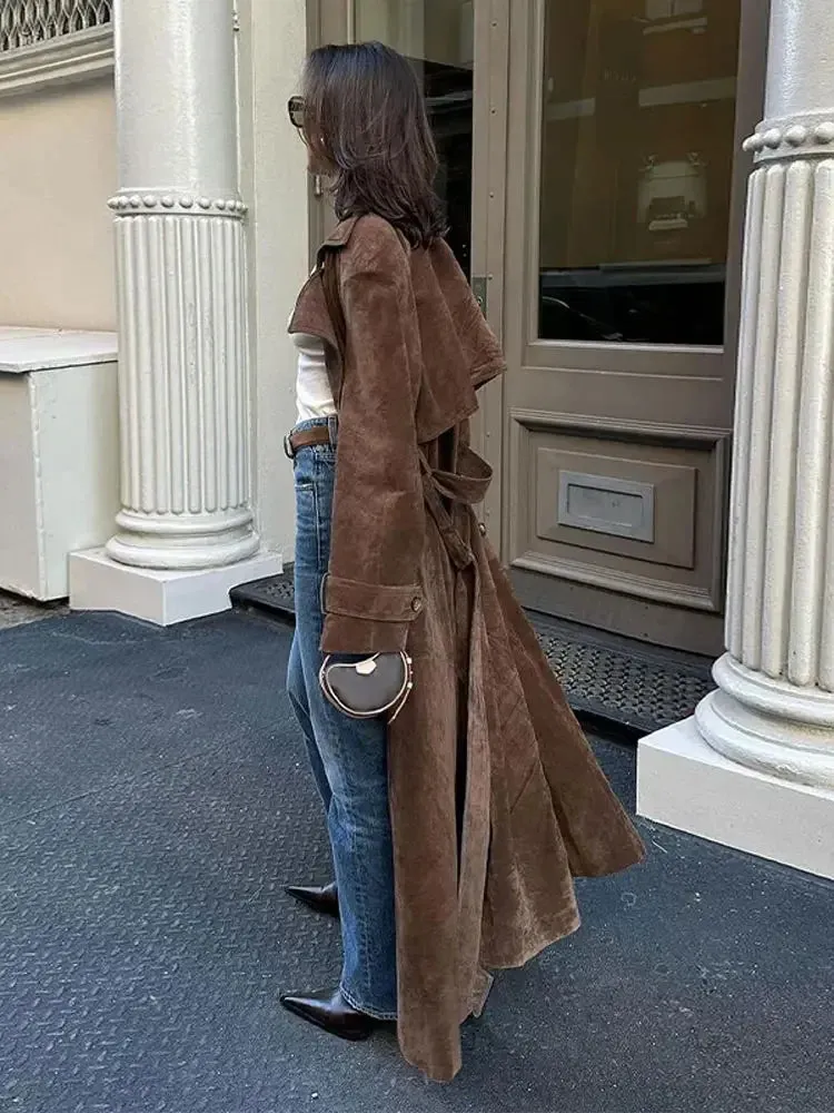 Stylish Urban Women's Trench Coat
