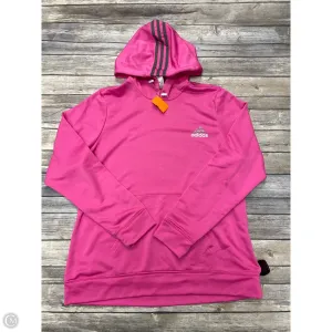 Sweatshirt Hoodie By Adidas In Pink, Size: Xl