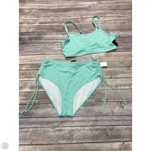 Swimsuit 2pc By Cmf In Blue, Size: 2x