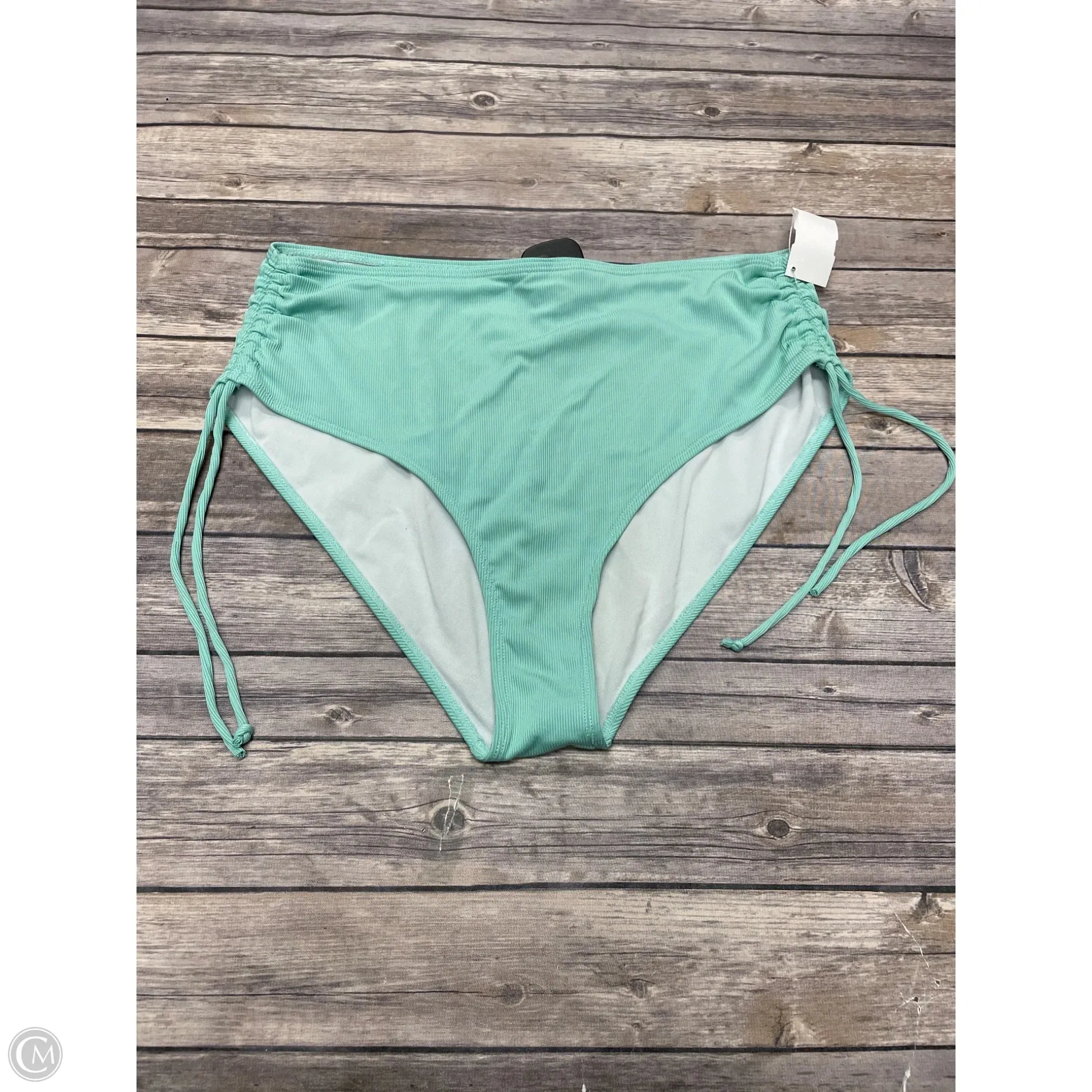 Swimsuit 2pc By Cmf In Blue, Size: 2x