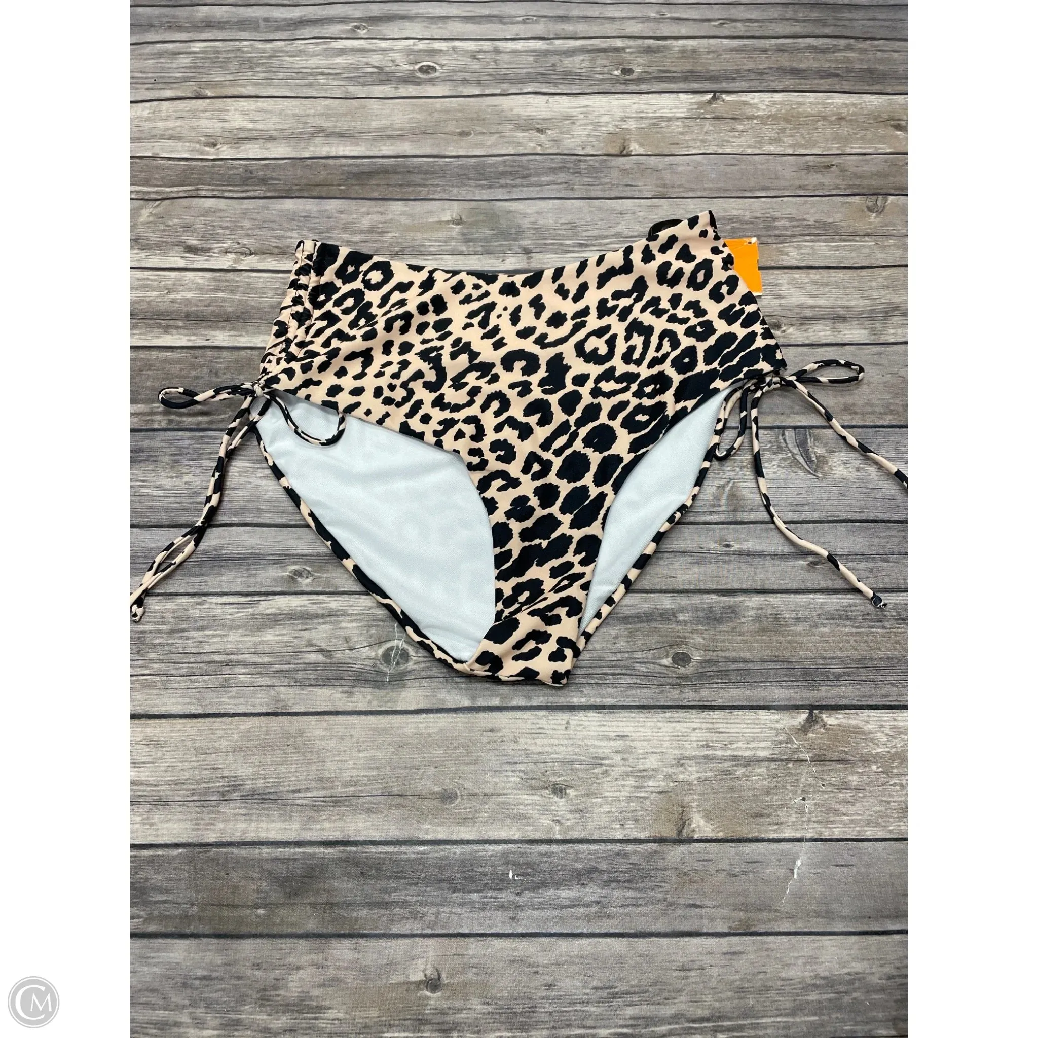 Swimsuit 2pc By Shein In Animal Print, Size: Xl