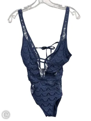 Swimsuit By Clothes Mentor In Navy, Size: M