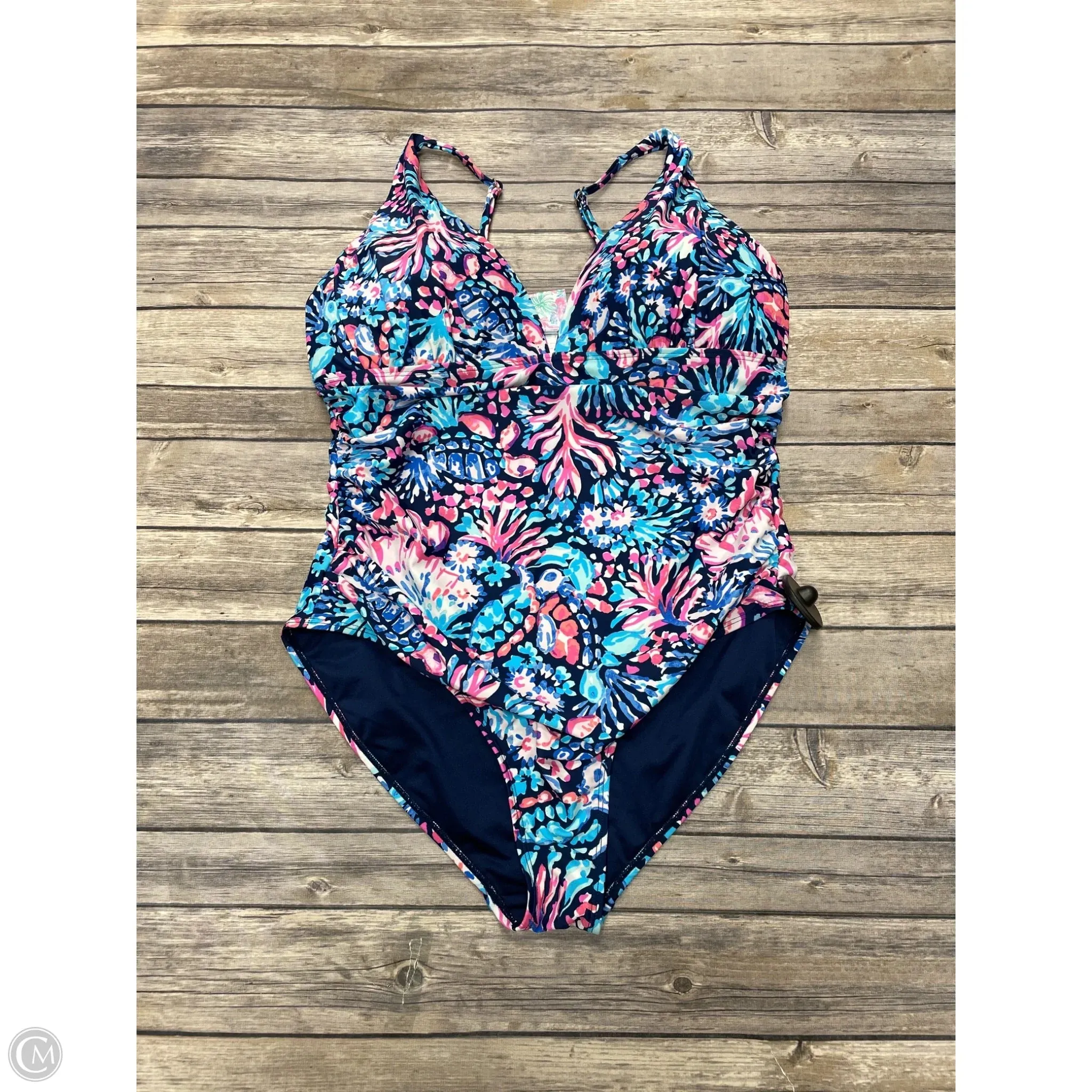 Swimsuit By Cme In Floral Print, Size: Xl
