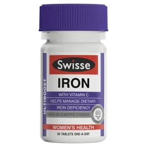 Swisse Ultiboost Iron 30 Tablets