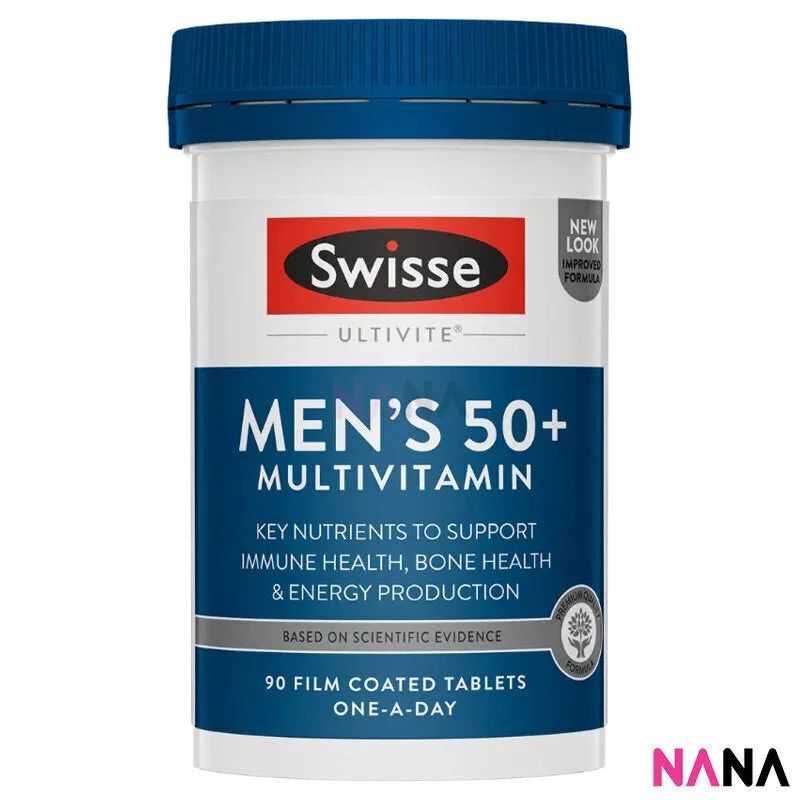 Swisse Ultivite Multivitamin Couple's Pack for Men & Women 50  (90 Tablets   90 Tablets)