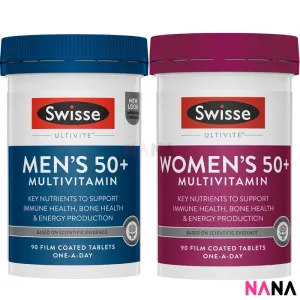 Swisse Ultivite Multivitamin Couple's Pack for Men & Women 50  (90 Tablets   90 Tablets)
