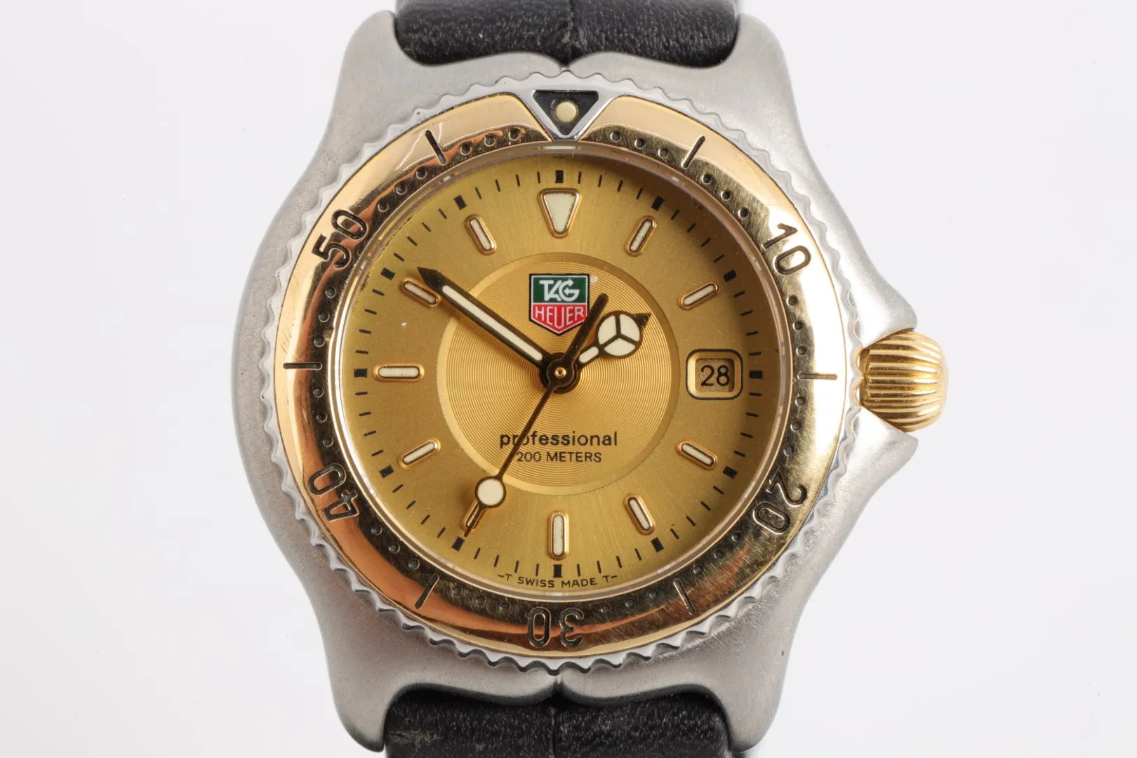 Tag Heuer Professional WI1351 Stainless Steel & 18k 29mm Ladies Watch