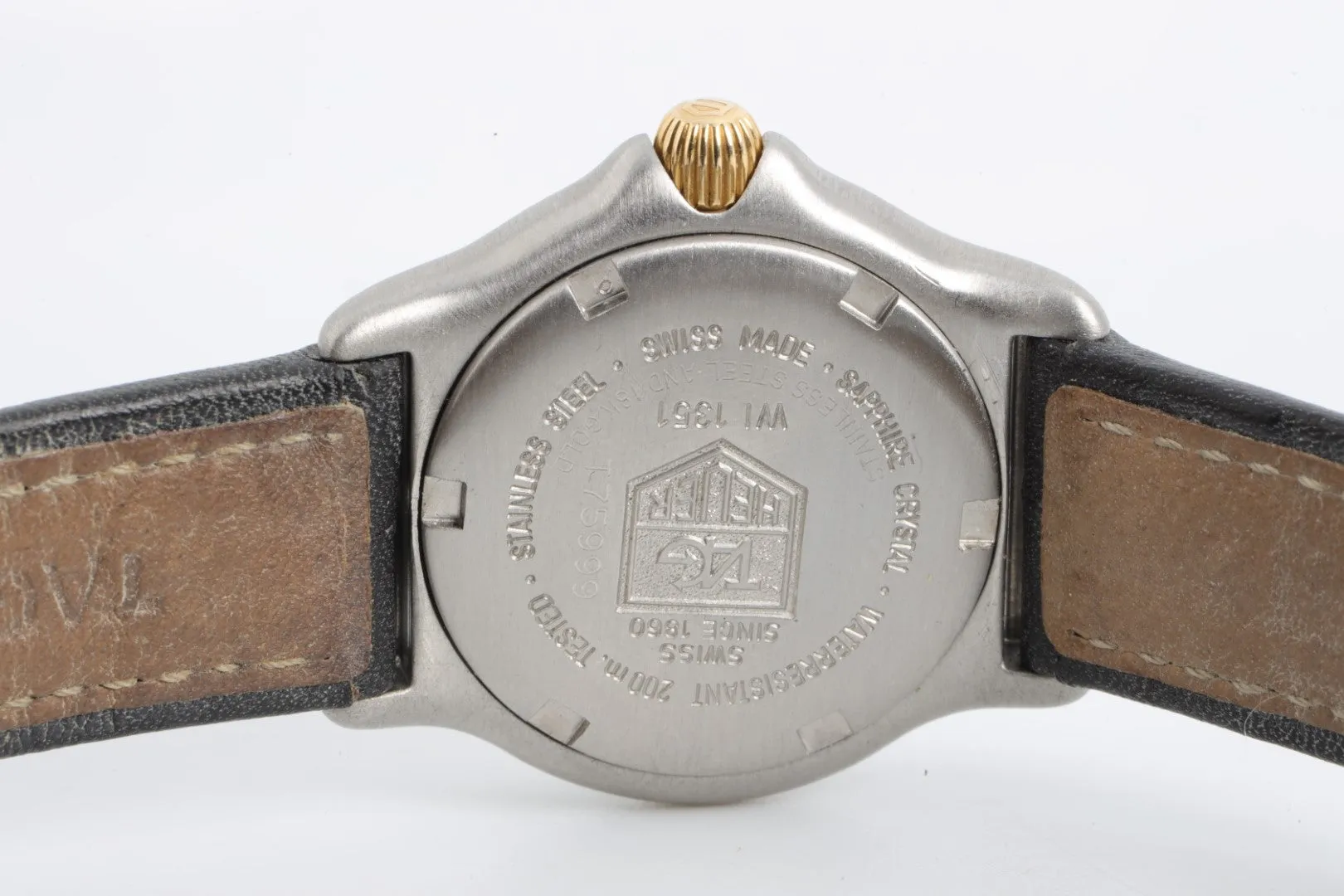 Tag Heuer Professional WI1351 Stainless Steel & 18k 29mm Ladies Watch
