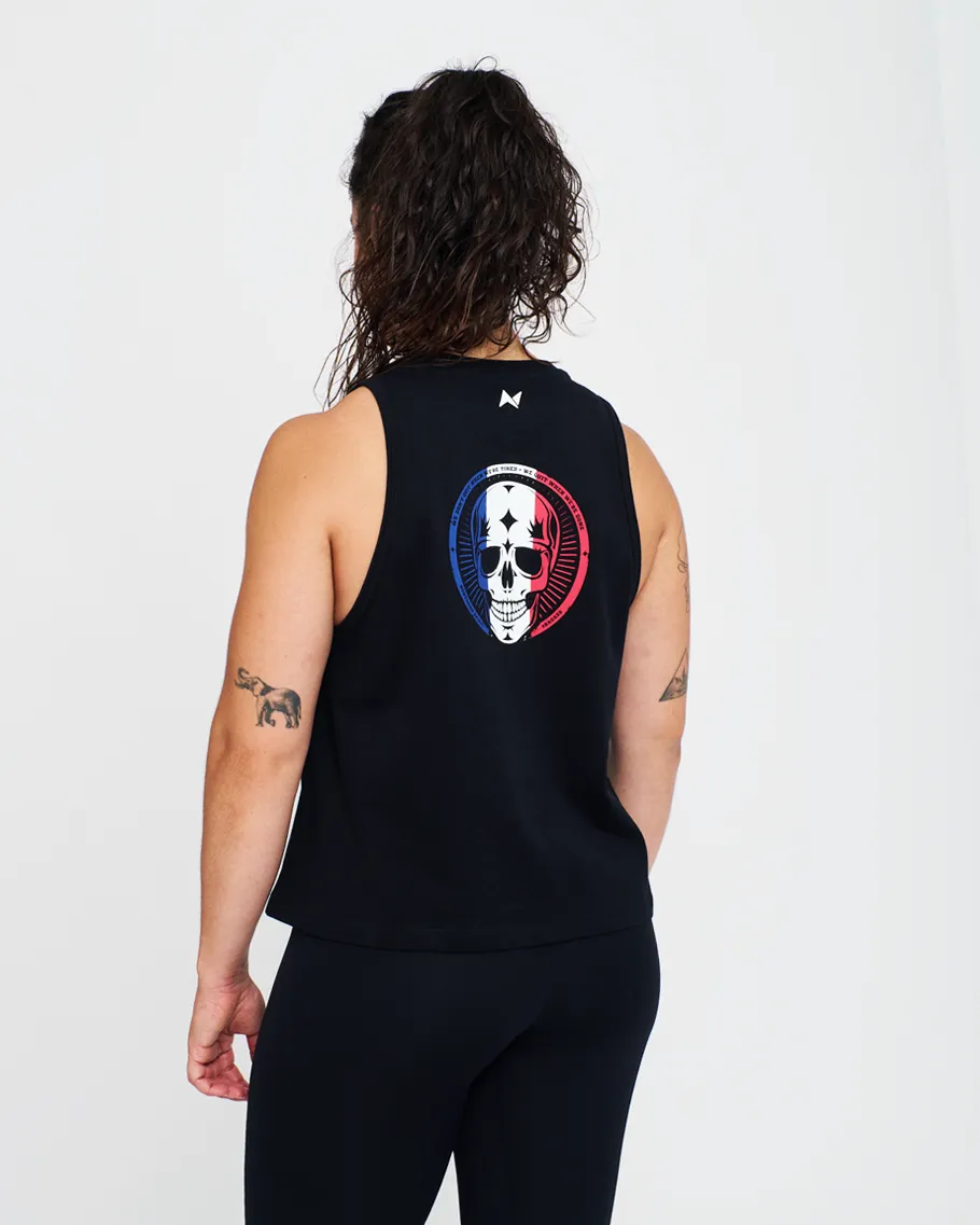 Tank - NS Baggy Tank French Skull