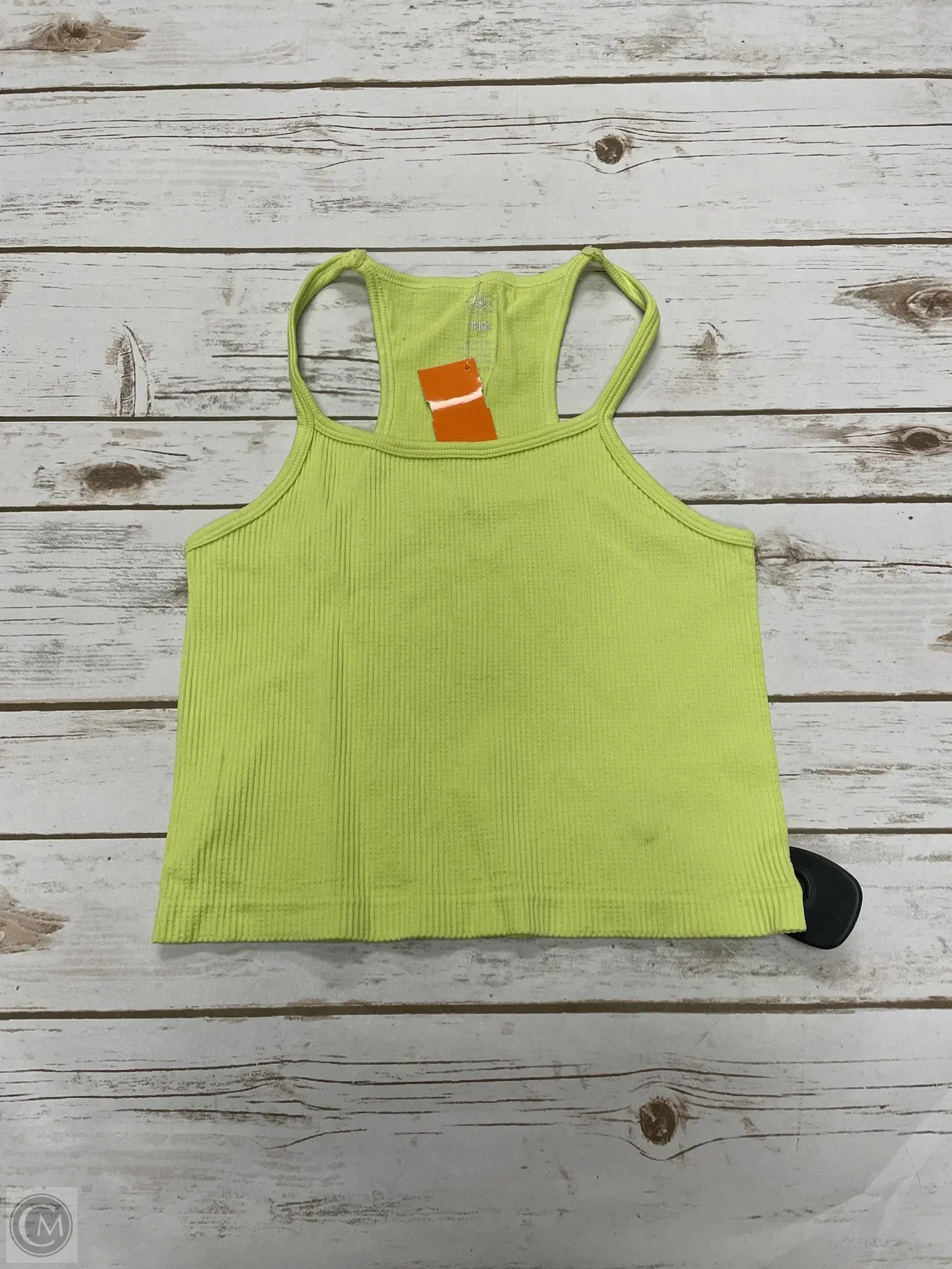 Tank Top By Cme In Yellow, Size: M