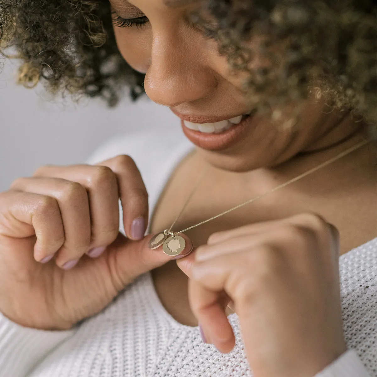 The 14k Elegant Solid Gold *Everyday* Coin Necklace
