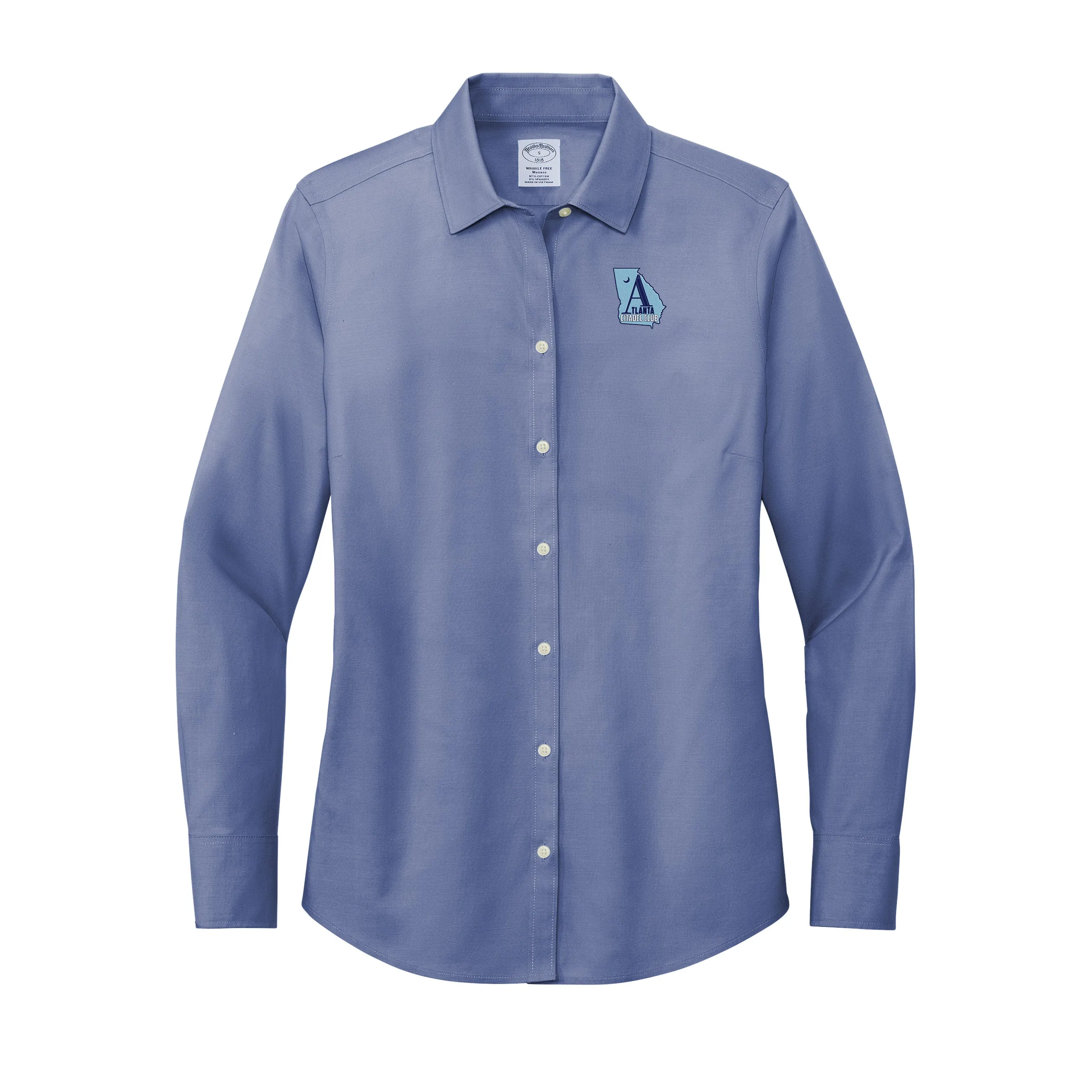 The Citadel , Atlanta Citadel Club, Brooks Brothers® Women’s Wrinkle-Free Stretch Pinpoint Shirt