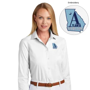 The Citadel , Atlanta Citadel Club, Brooks Brothers® Women’s Wrinkle-Free Stretch Pinpoint Shirt