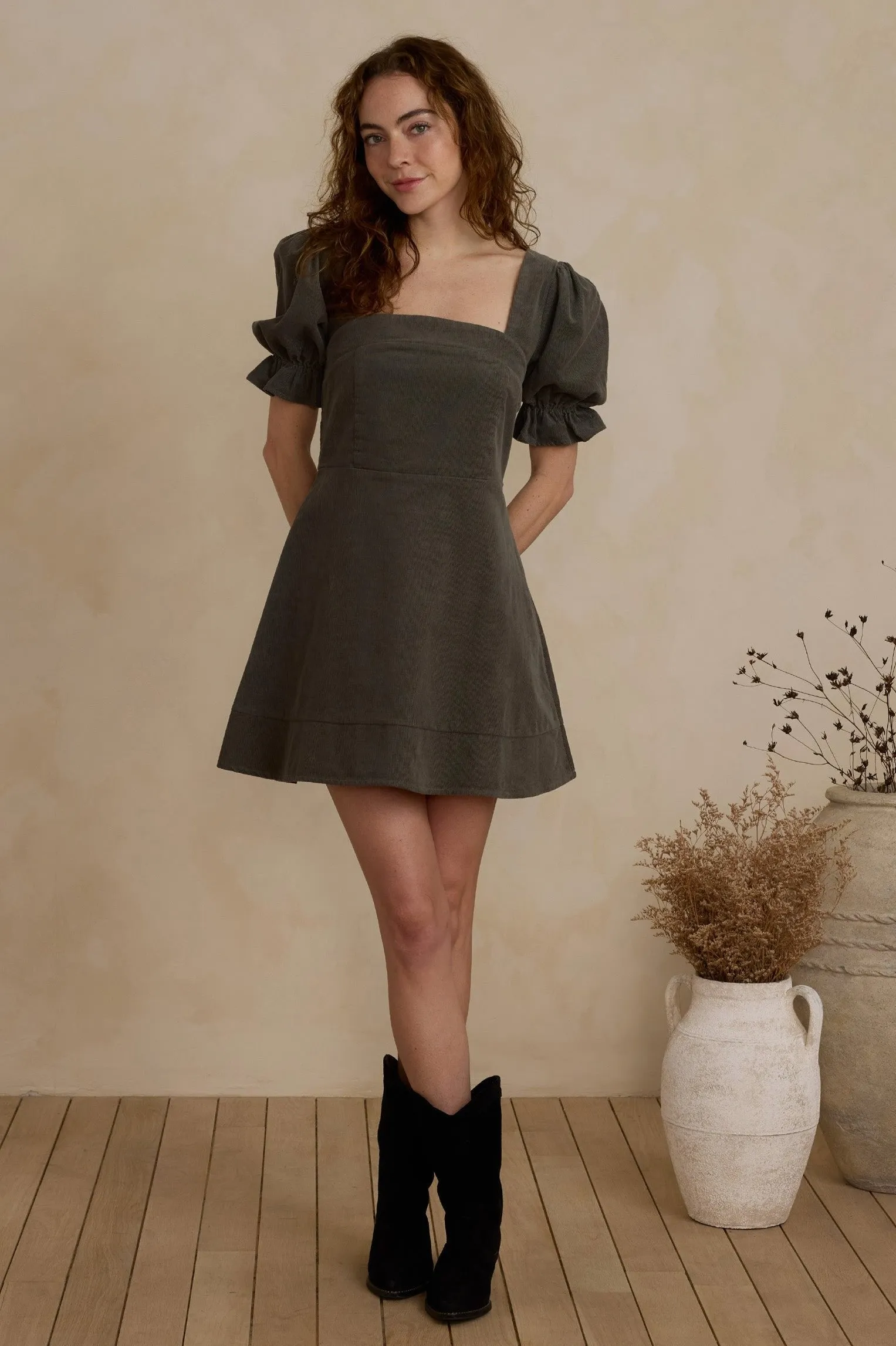 The Claudia Dress by Rylee & Cru - Forest