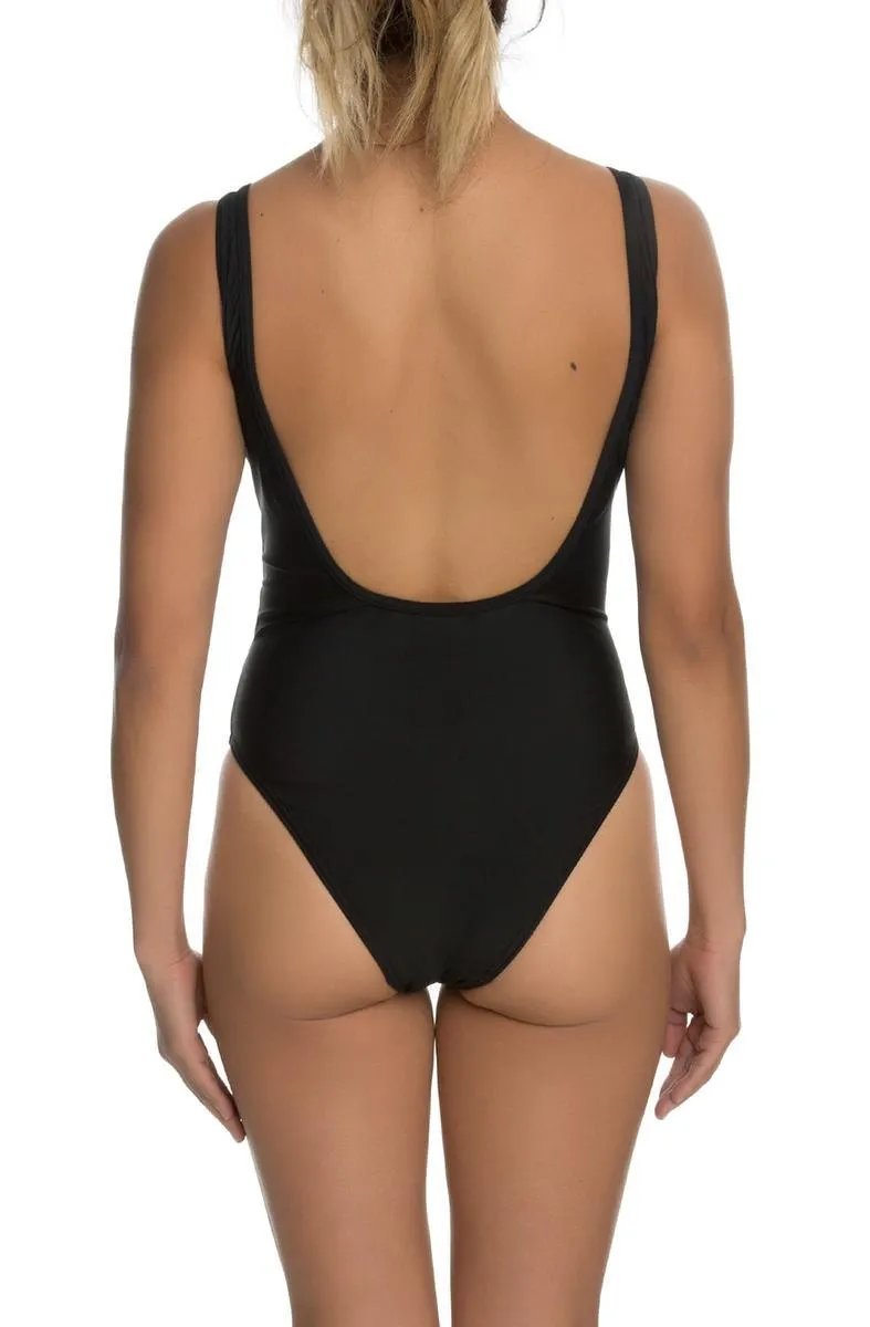 The EQT Swimsuit in Black and White