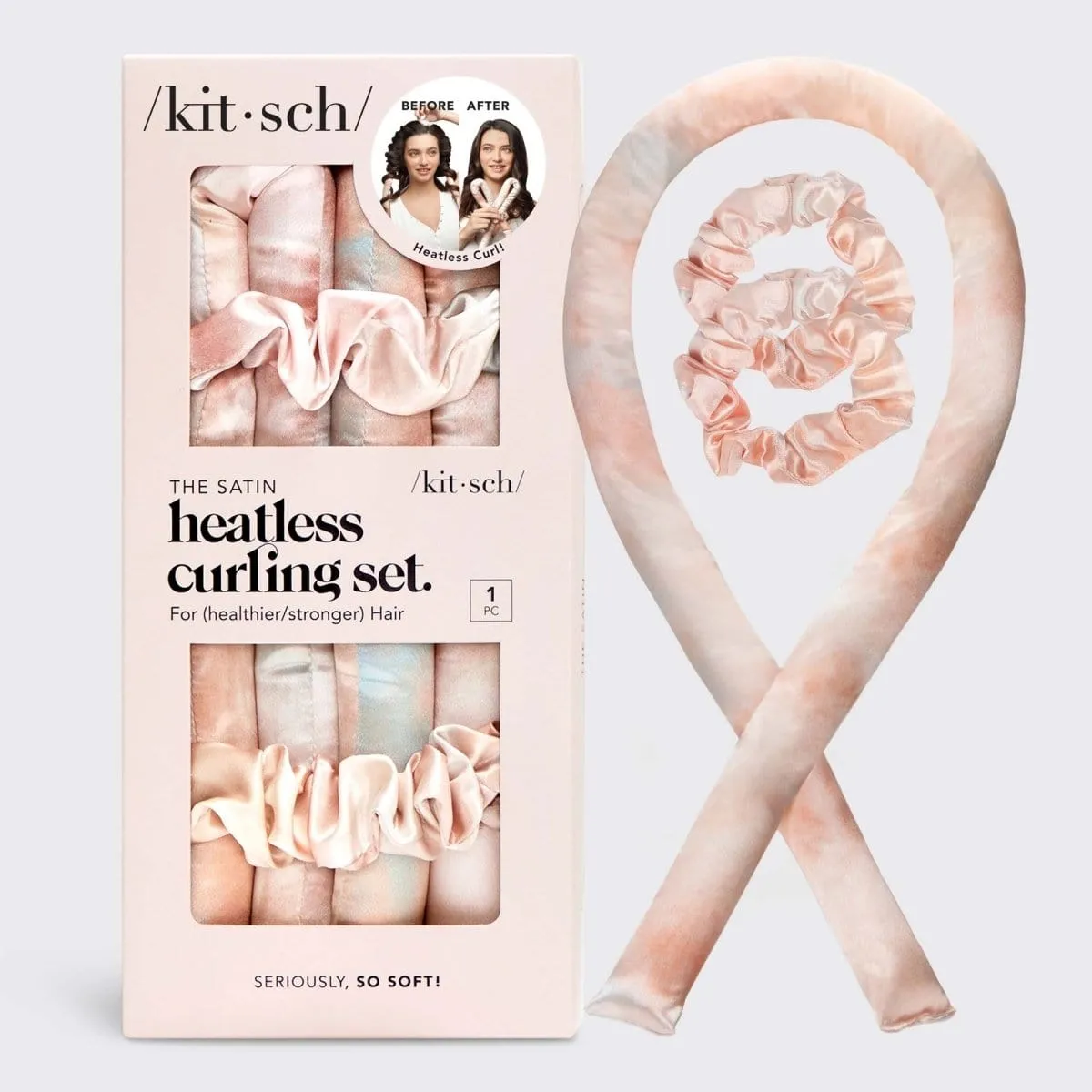 The Satin Heatless Curling Set