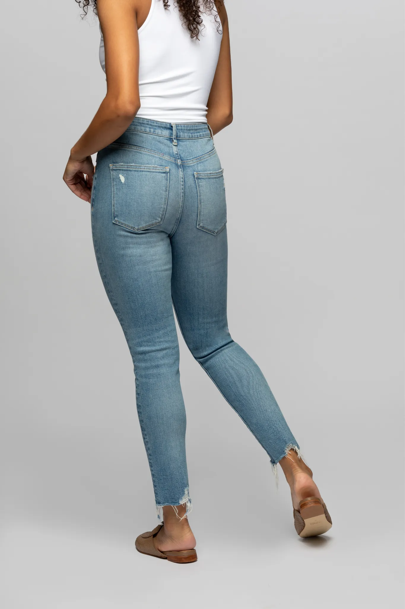 The Sky-High Slim - All Day Indigo